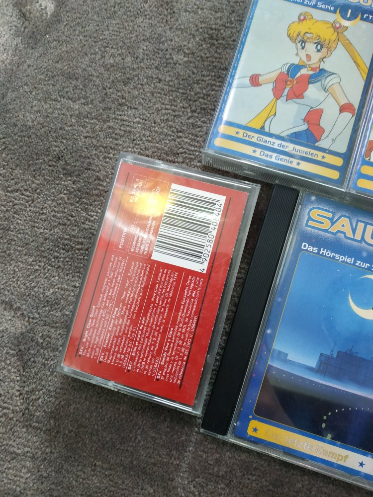 Sailor Moon MC CD Sammlung Sammlerstück Sammlung