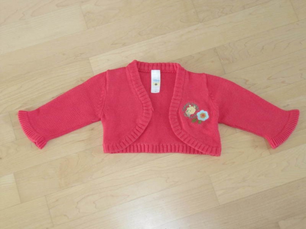 Süßer Strickbolero Gr.74 mit Winnie Pooh