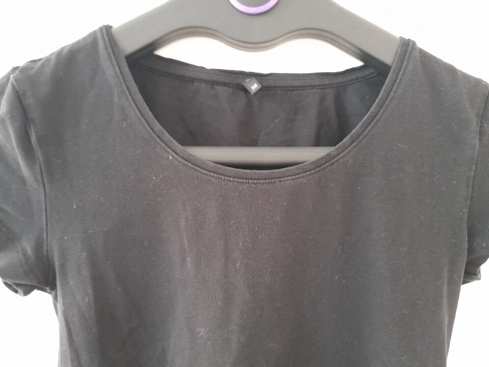 H&M-schwarzes T-Shirt Gr.XS