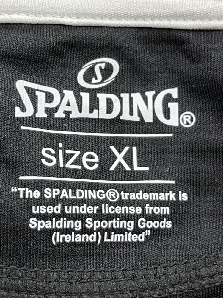 Schwarzes Spalding Trikot Größe XL