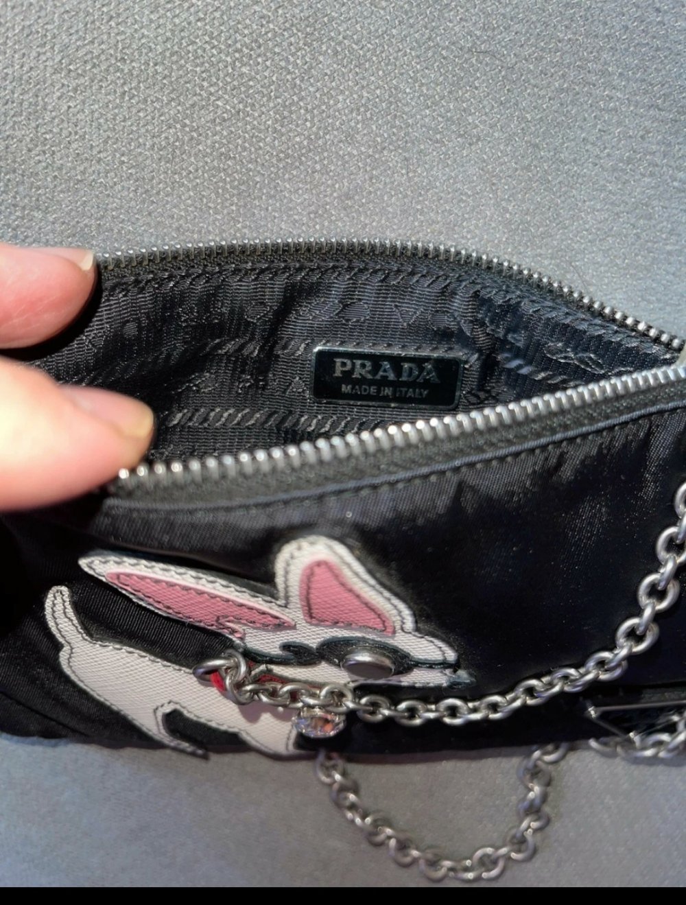 prada clutch limitierte Edition