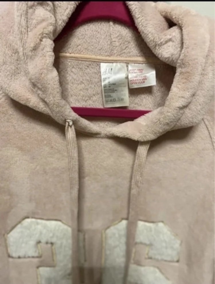 Kuschel Pulli rosa Gr M Long