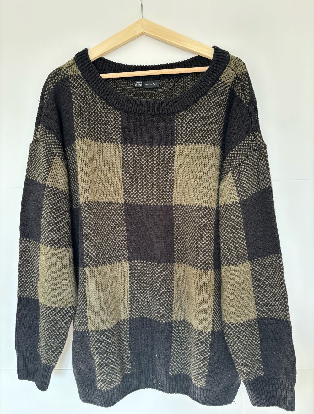 karierter Pullover Bonprix neu Größe 40/42