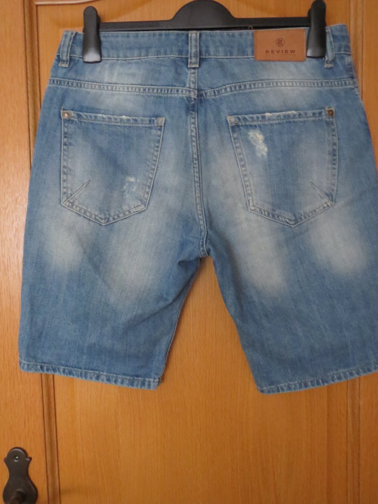 Shorts, Gr. M, blau, Review