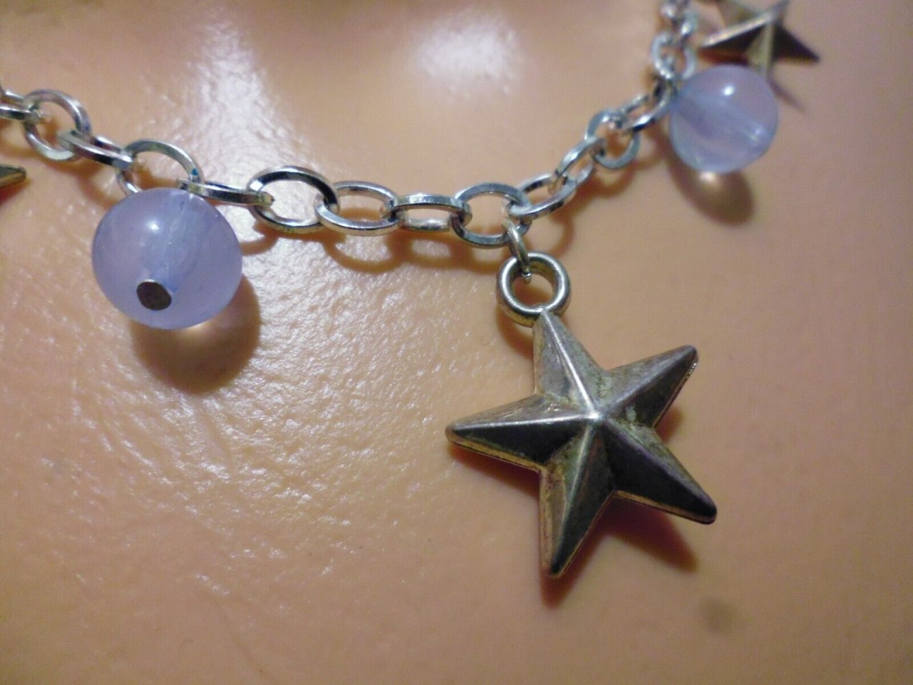 Sterne Halskette | silber blau | auch als Armkette