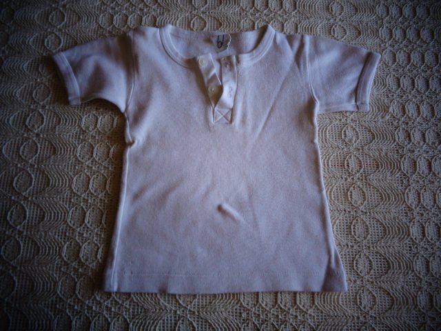 #T - Shirt Unterziehshirt oder Unterhemd Gr. 92 weiß / Babyclub