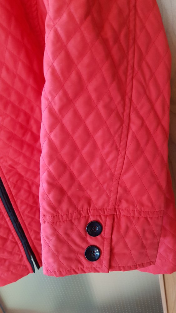 rote Steppjacke Gr. 52 Donna Stella 