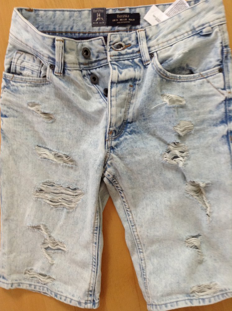 Destroyed Jeans Shorts Gr.34, ungetragen