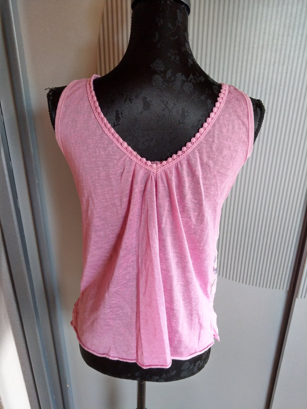 Top Shirt rosa Made in Italy 