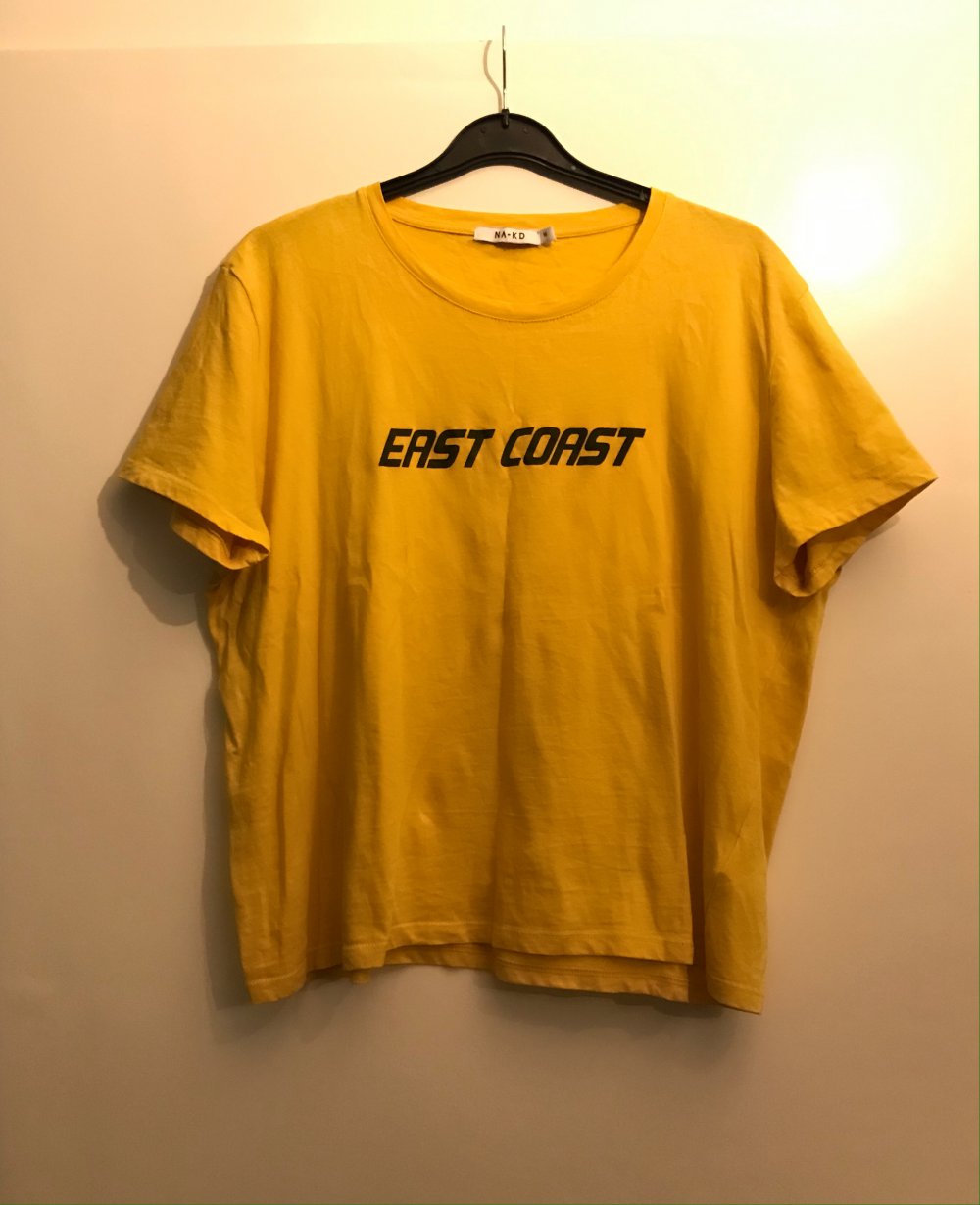 Shirt gelb east coast nakd
