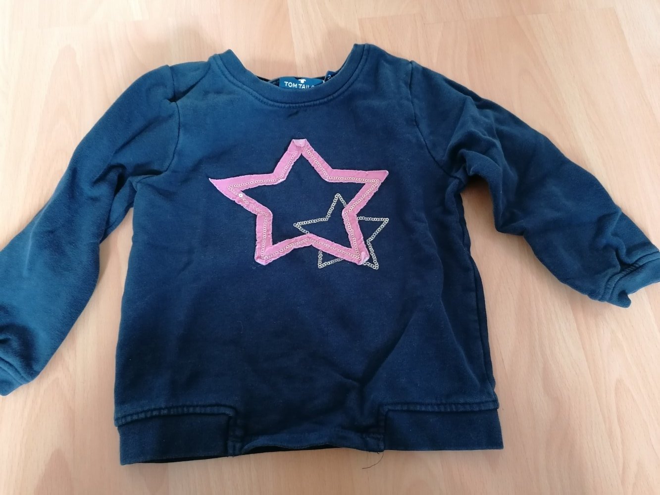 Pullover blau dunkelblau Gr. 92 98 Tom Tailor Stern rosa Mädchen Sweatshirt  :: Kleiderkorb.ch